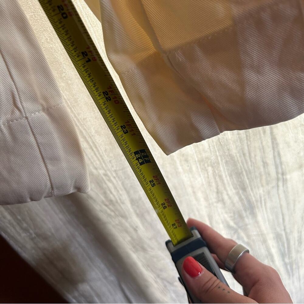 Everlane Cream Wide-Leg Pants - Picture 8 of 11